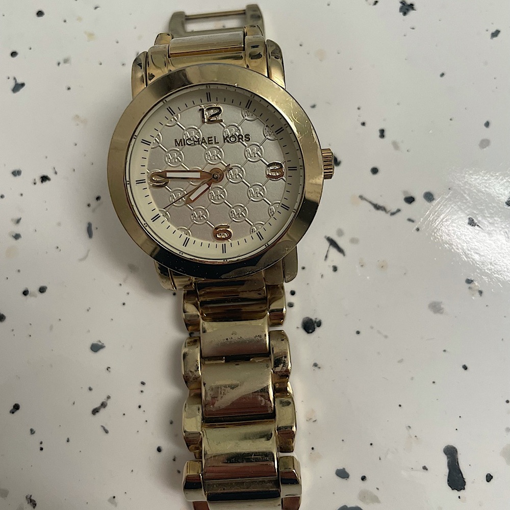Michael Kors gold watch
